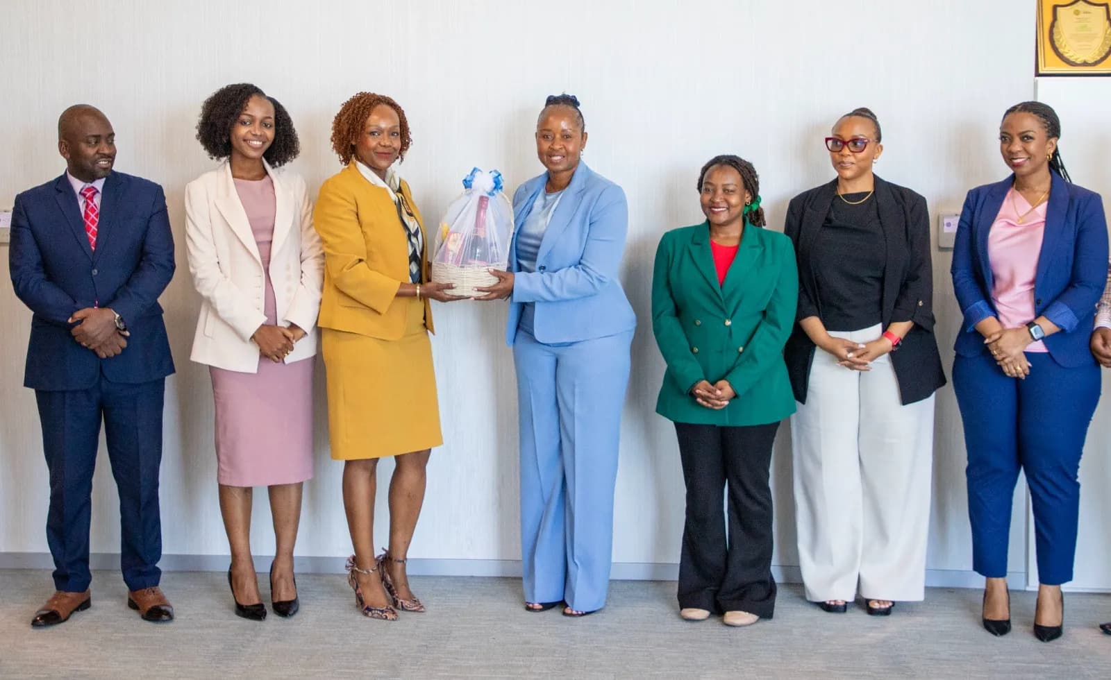 Women leaders at a conference in Dar es Salaam, including Tully Mwambapa